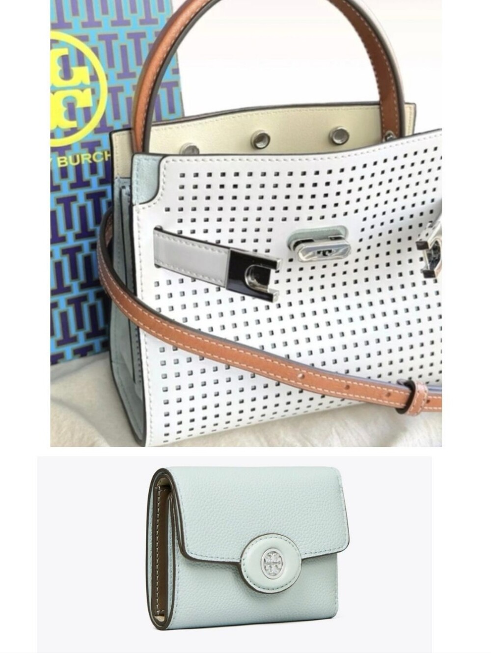 Tory Burch Petite Bag Set  W/COA /NWT/NWOT